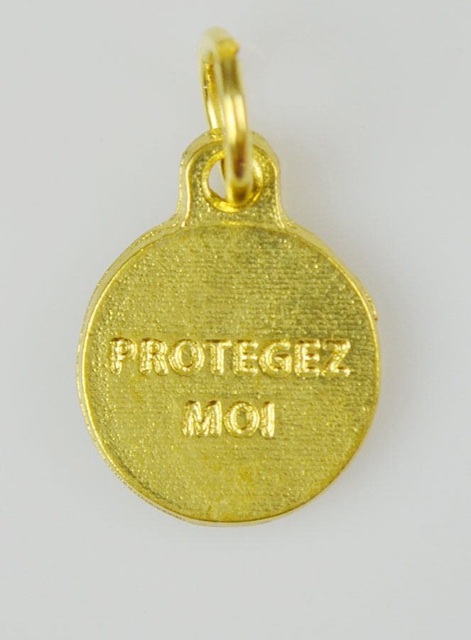 Médaille Saint Antoine Dorée - 12 mm (pic 4)