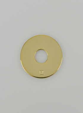 Médaille Anneau en Plaqué Or 18k (pic 1)