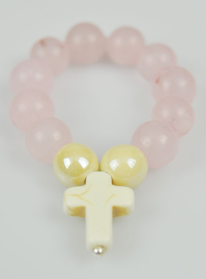 Dizainier en Pierre Naturelle - Quartz Rose (pic 3)