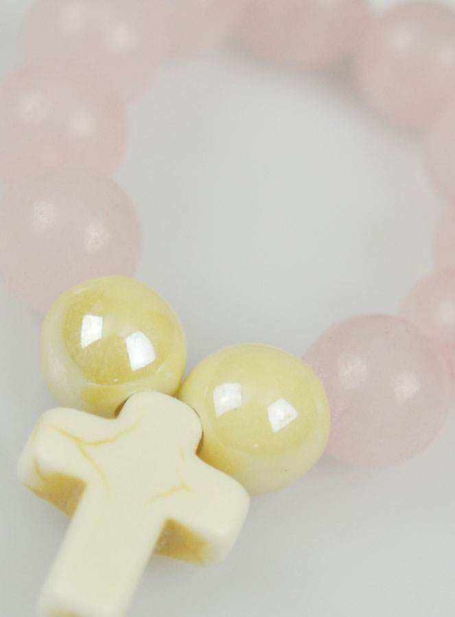 Dizainier en Pierre Naturelle - Quartz Rose (pic 4)