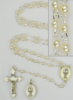 Coffret Première Communion Chapelet + Médaille (pic 1)