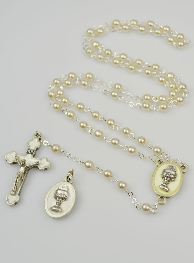 Coffret Première Communion Chapelet + Médaille (pic 2)