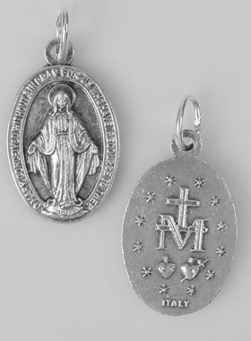 Médaille Religieuse - Vierge Miraculeuse 20mm (pic 1)