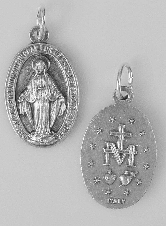 Médaille Religieuse - Vierge Miraculeuse 20mm (pic 2)