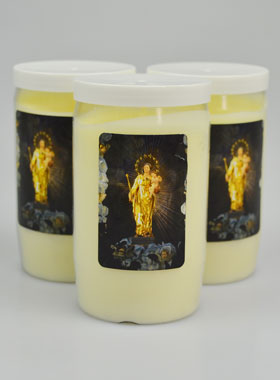 3 Bougies de Dévotion Notre Dame des Lumières - 3 Jours (pic 1)