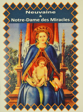 Livret de Neuvaine à Notre Dame des Miracles (pic 1)