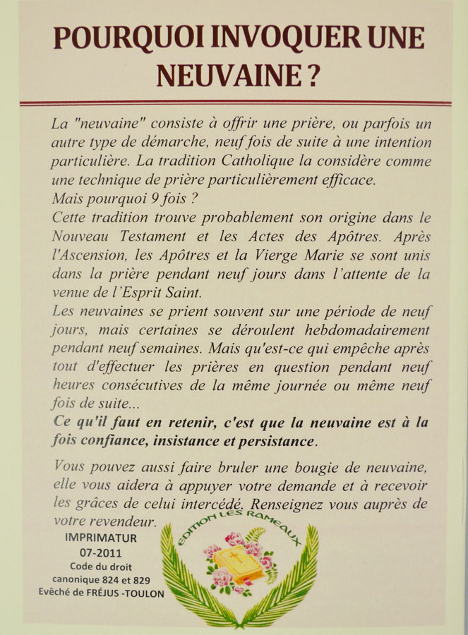 Livret de Neuvaine à Sainte Marie Madeleine (pic 3)