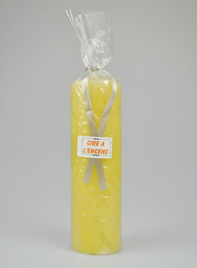 Bougie Parfumée à la Cire d'Encens Pontifical - 20cm (pic 2)