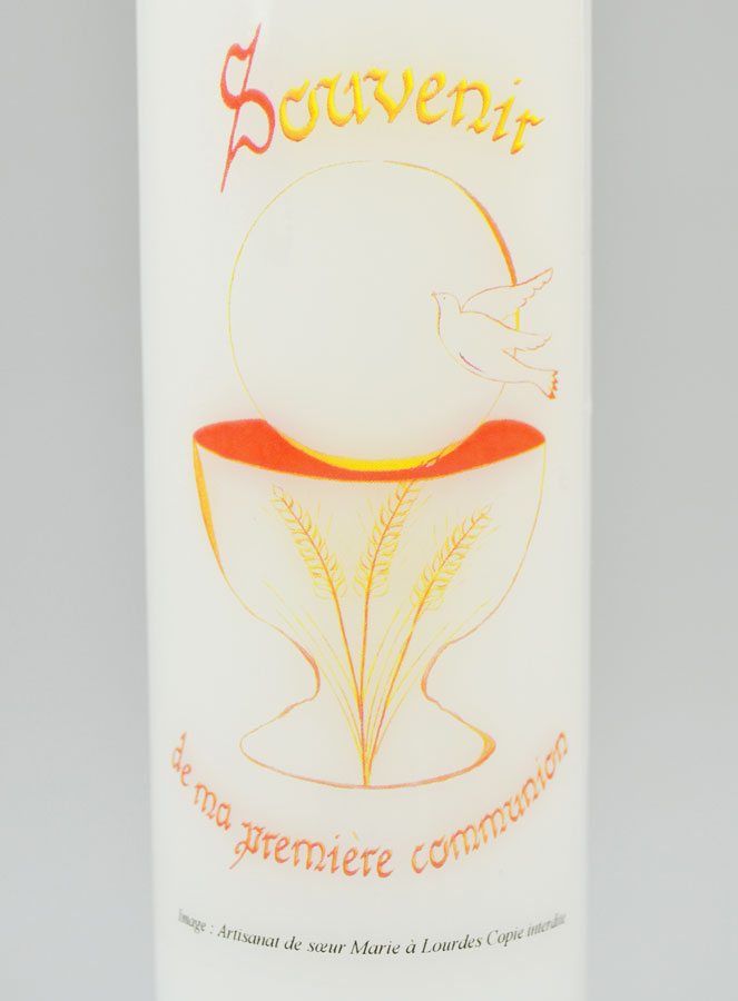 Cierge de Première Communion - Eucharistie (pic 3)