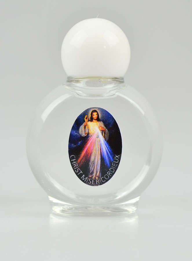 Eau de Lourdes 40ml - Image Christ Miséricordieux (pic 1)