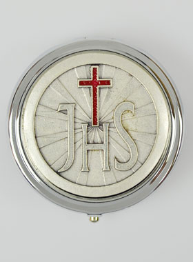 Custode Hostie Argent - JHS - Croix Rouge (pic 1)
