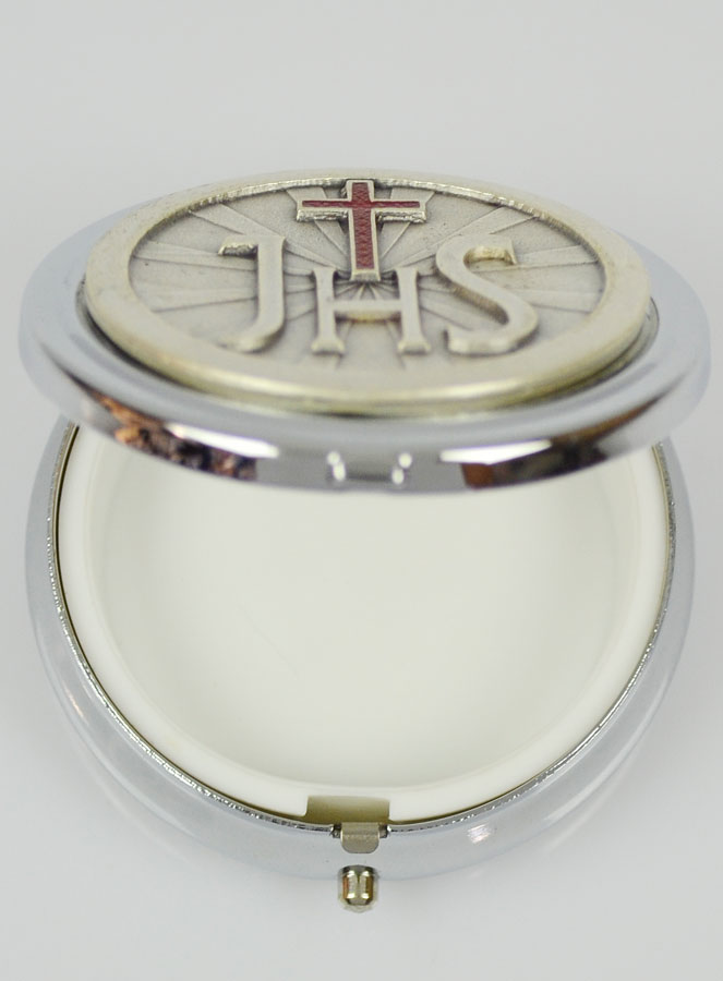 Custode Hostie Argent - JHS - Croix Rouge (pic 4)