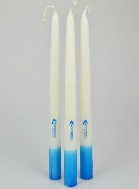 Le Véritable Cierge de Lourdes - Lot de 3 Bougies de Lourdes (pic 1)