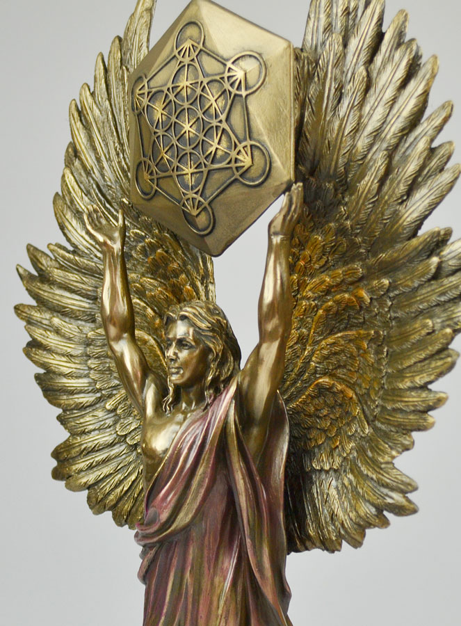 Statue Archange Metatron - Scribe du Ciel - 35cm (pic 3)