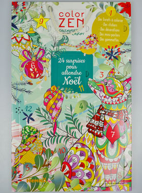 Calendrier de l'Avent à Colorier (pic 1)