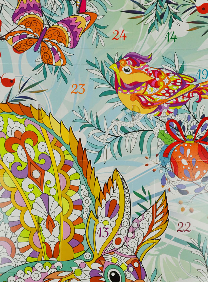 Calendrier de l'Avent à Colorier (pic 4)
