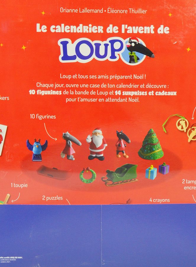 Mon Calendrier De L'avent Loup 