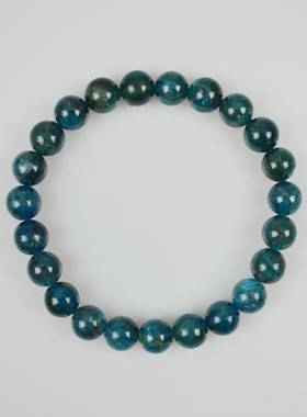 Bracelet en Pierre Naturelle d'Apatite Catégorie A (pic 1)
