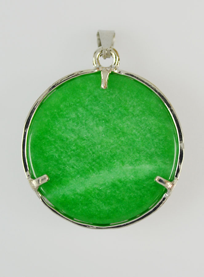 Pendentif Fleur de Vie Pierre naturelle Aventurine Verte (pic 4)