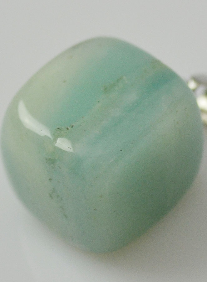 Pendentif en Pierre Naturelle d'Amazonite - 13mm (pic 4)