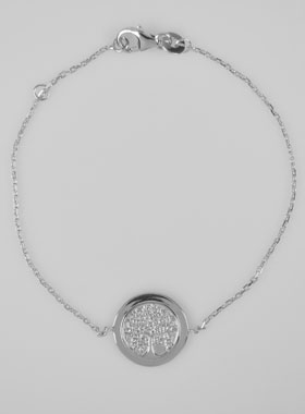 Bracelet Religieux Arbre de Vie en Argent Massif (pic 1)