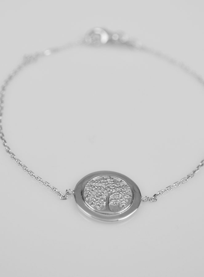 Bracelet Religieux Arbre de Vie en Argent Massif (pic 3)