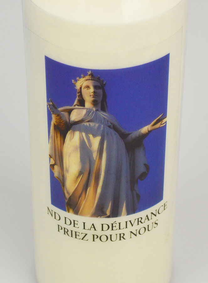 Bougie de Neuvaine Notre Dame de la Délivrance (pic 4)