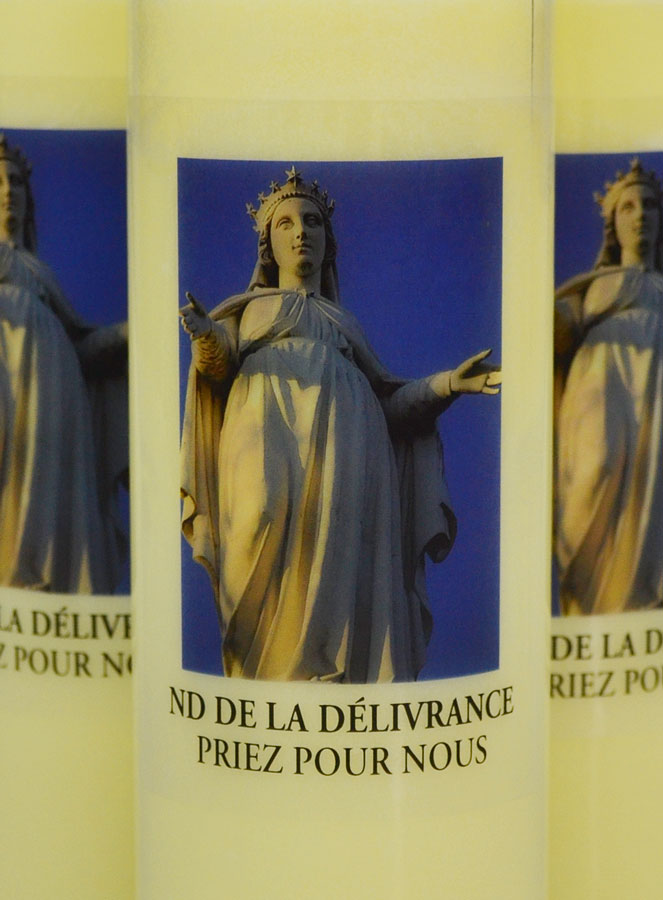 6 Bougies de Neuvaine Notre Dame de la Délivrance (pic 3)