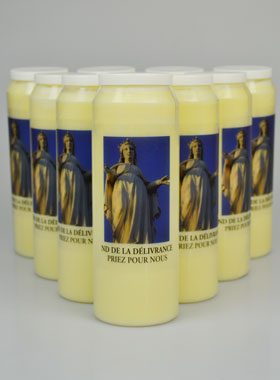 10 Bougies de Neuvaine Notre Dame de la Délivrance (pic 1)