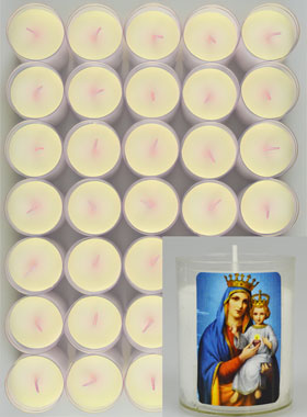 10 Bougies Veilleuse Notre Dame du Grand Pouvoir (pic 1)