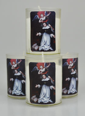 4 Bougies Veilleuse Saint Thomas d'Aquin (pic 1)