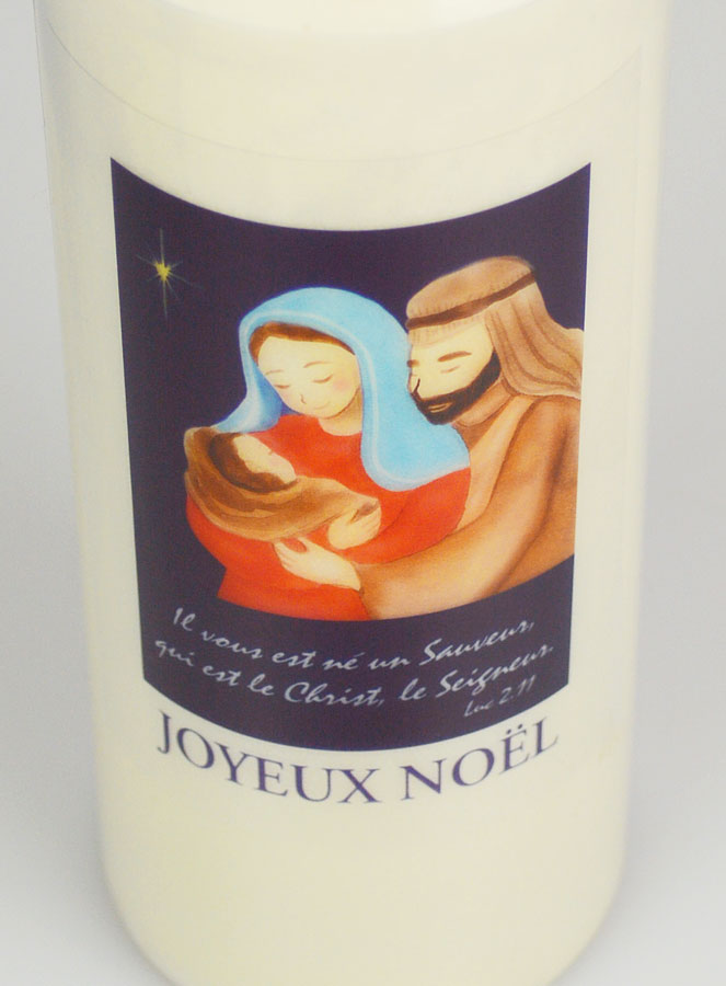 Bougie de Neuvaine Joyeux Noël (pic 4)