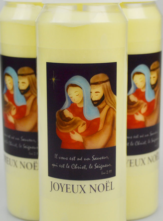 3 Bougies de Neuvaine Joyeux Noël (pic 3)