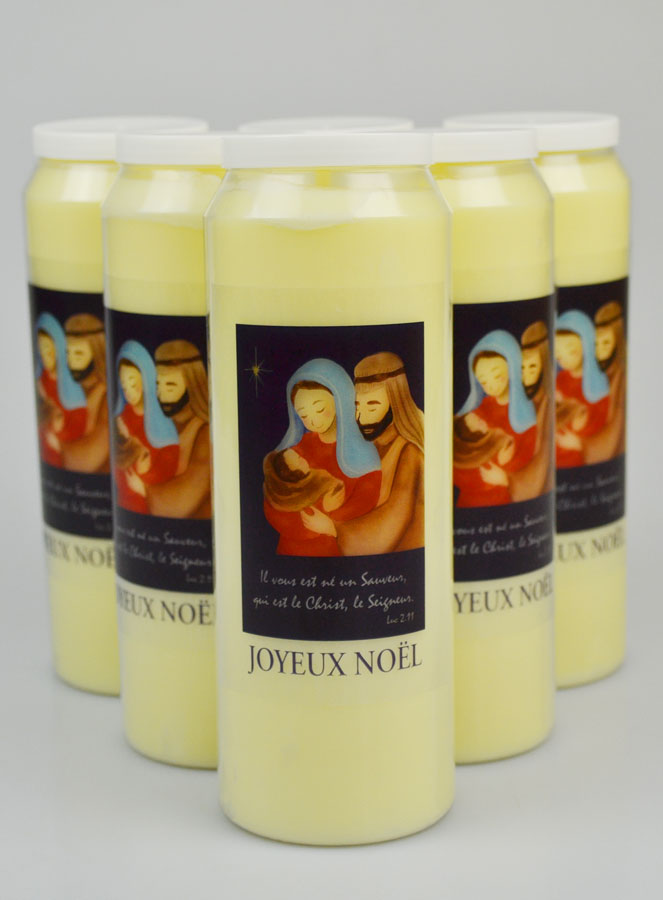 6 Bougies de Neuvaine Joyeux Noël (pic 2)