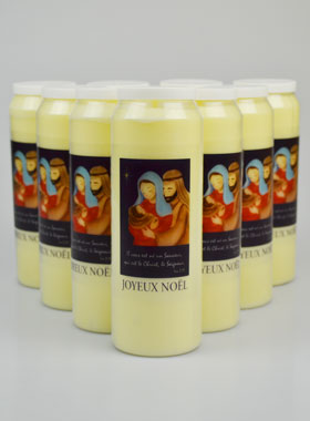 10 Bougies de Neuvaine Joyeux Noël (pic 1)