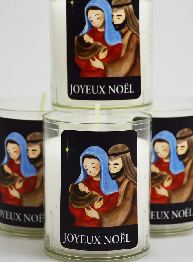 4 Bougies Veilleuse Joyeux Noël (pic 3)