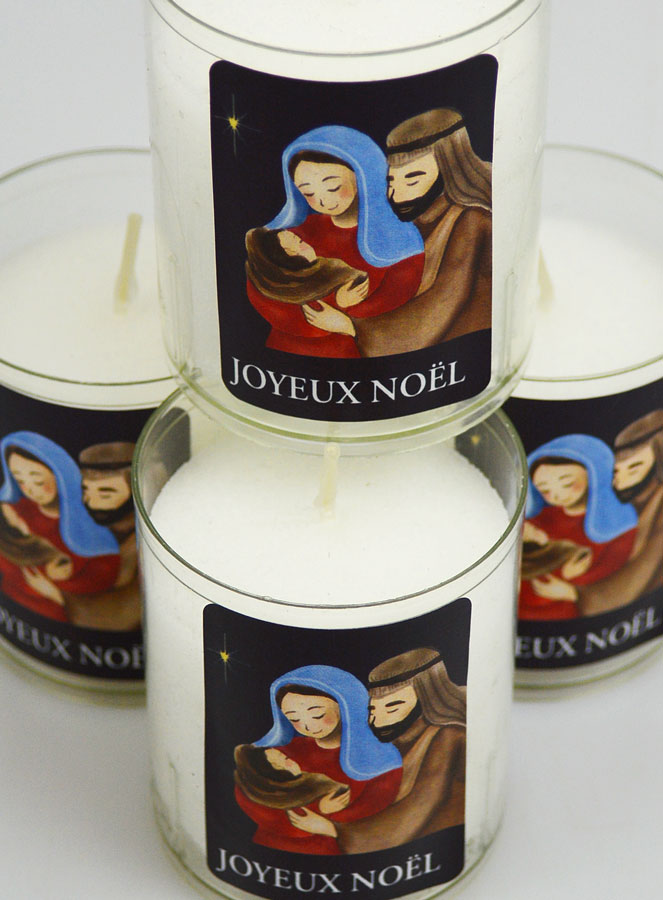 4 Bougies Veilleuse Joyeux Noël (pic 4)