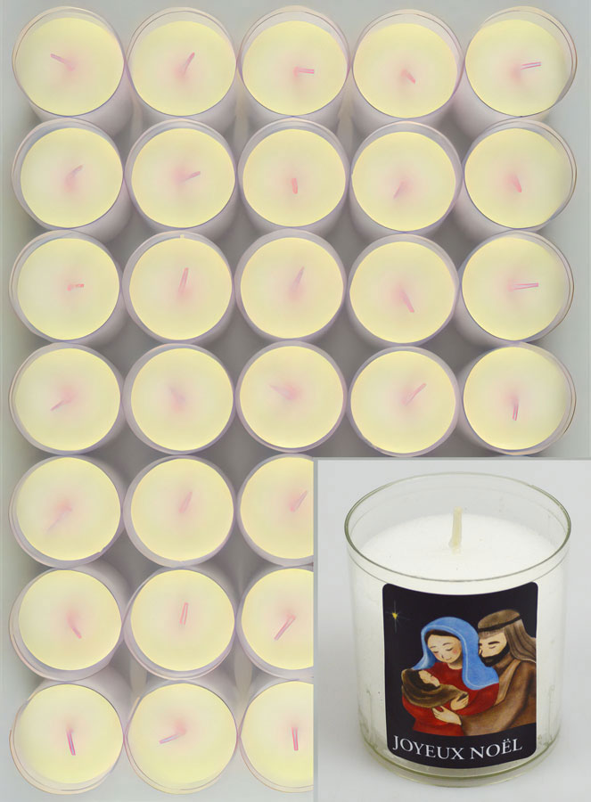 24 Bougies Veilleuse Joyeux Noël (pic 2)