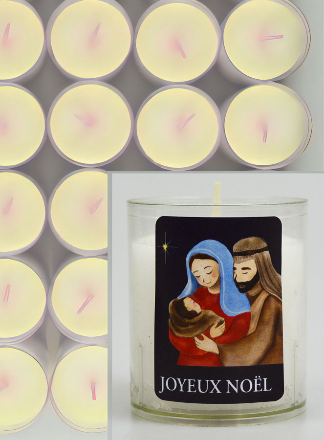 24 Bougies Veilleuse Joyeux Noël (pic 3)