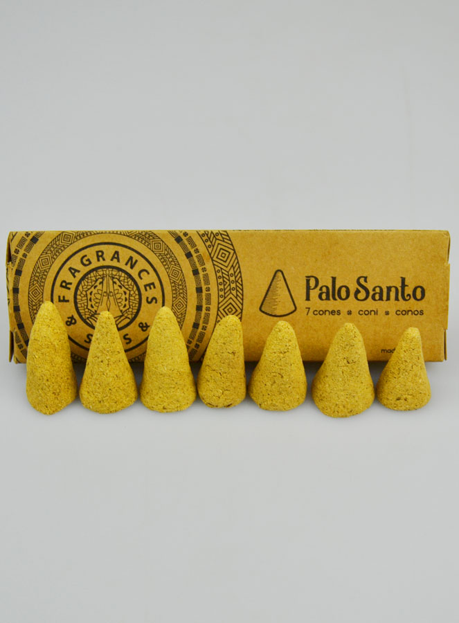 Encens Cônes Palo Santo - Boite de 7 Cônes (pic 3)