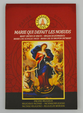 Papier d'Encens Marie qui Défait les Noeuds - 36 feuilles (pic 1)