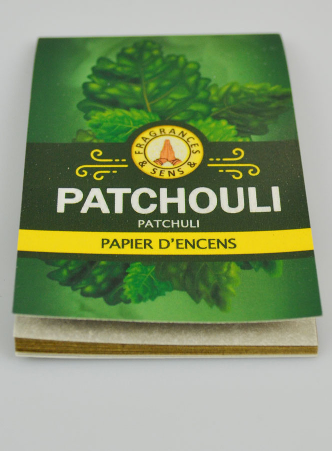 Papier d'Encens Patchouli - 36 feuilles (pic 4)