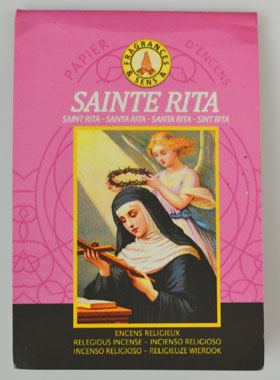 Papier d'Encens Sainte Rita - 36 feuilles (pic 1)