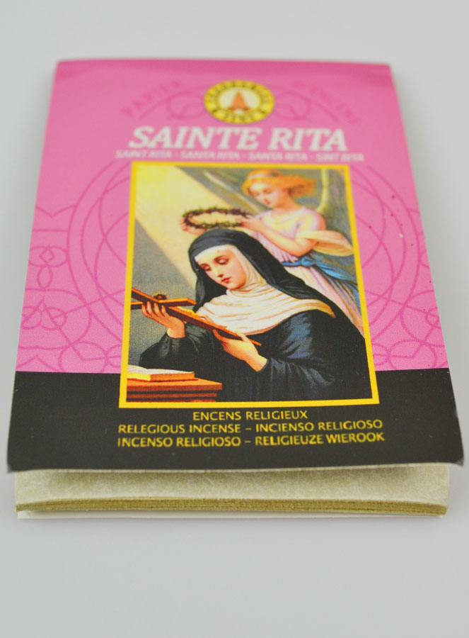 Papier d'Encens Sainte Rita - 36 feuilles (pic 3)