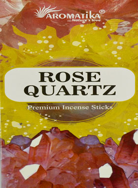 Encens Quartz Rose - Aromatika 20 Bâtonnets (pic 1)