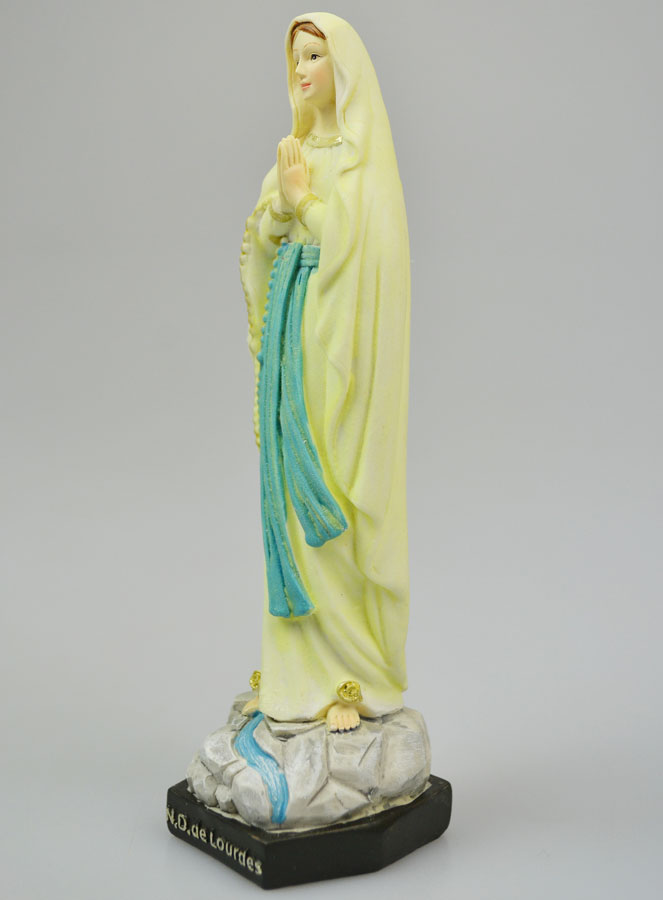 Statue Notre Dame de Lourdes Phosphorescente - 15cm (pic 3)
