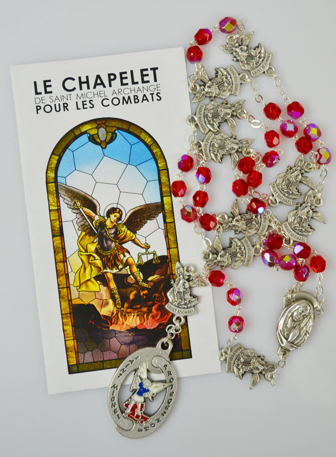 Chapelet de Combat - Saint Michel Archange - 50cm (pic 1)