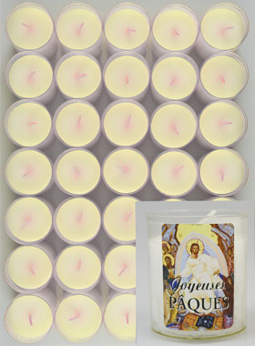 24 Bougies Veilleuse Joyeuses Pâques (pic 1)