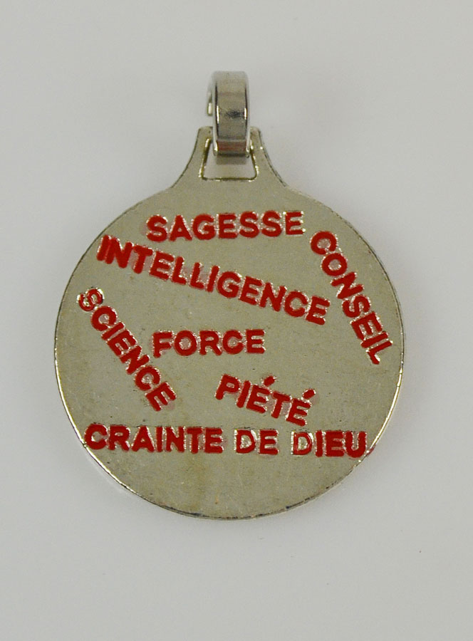 Médaille de l'Esprit Saint - les 7 Dons de la Confirmation (pic 3)