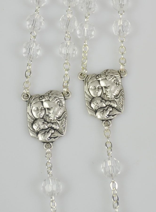 Chapelet de Mariage - Perles de Cristal - 100cm (pic 3)